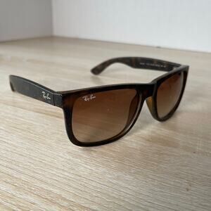 Ray-Ban RB4165 Justin 710/13 Sunglasses READ Tortoise Rubber 54-16-145 FRAMES
